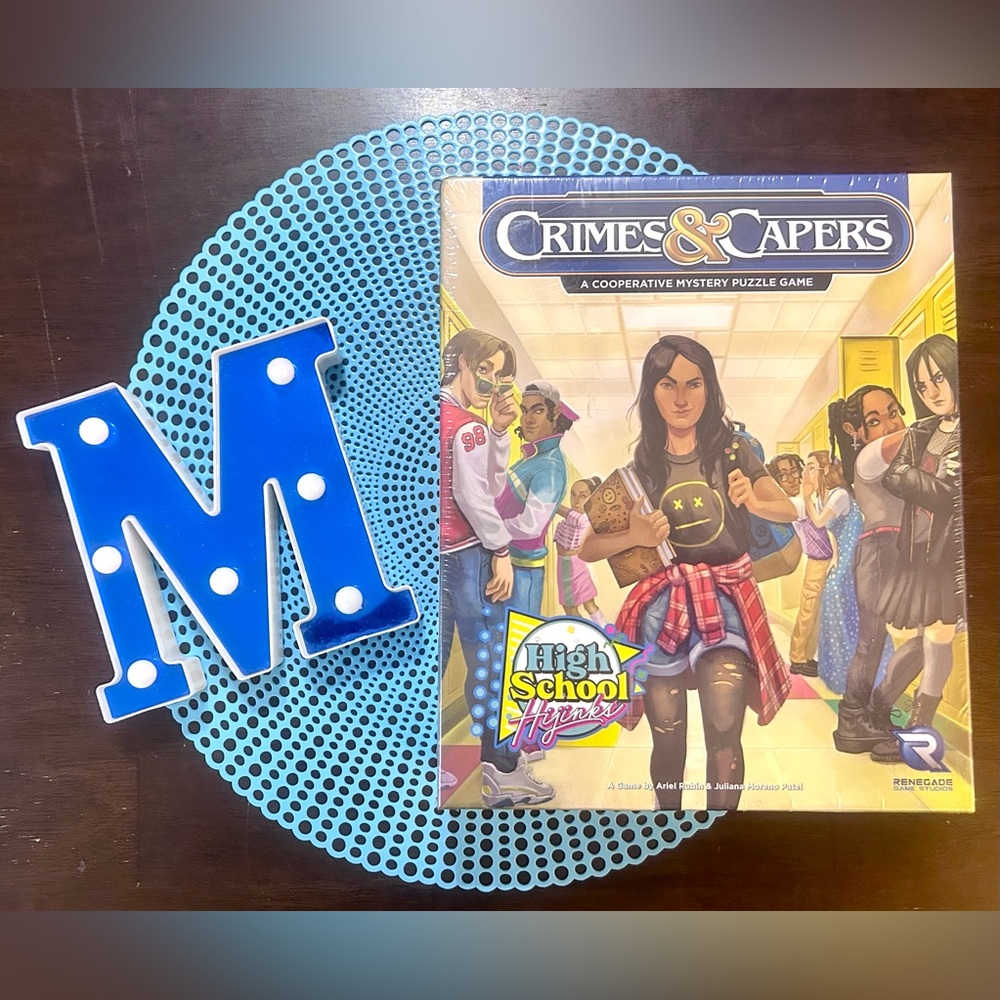 Crimes & CapersHigh School Hijinks Mystery Puzzle Game; Sealed